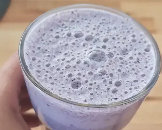 batido arandanos, y maca negra organica